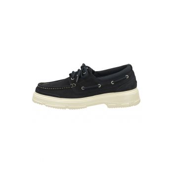 Pantofi boat de piele intoarsa Pantofi boat de piele intoarsa