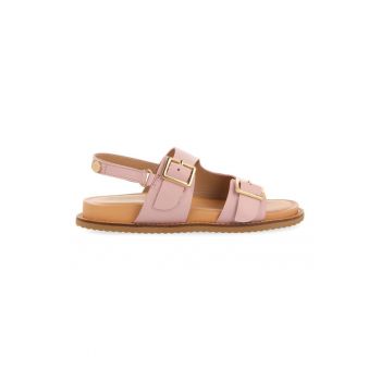 Sandale de piele cu barete cu catarame Lanusei Sandale de piele cu barete cu catarame Lanusei