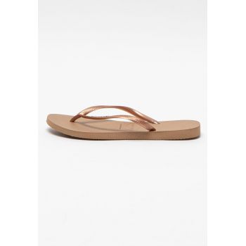 Papuci flip-flop cu logo in relief Slim 4000030