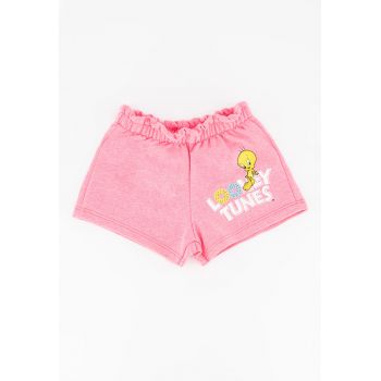 Pantaloni scurti cu imprimeu cu desene