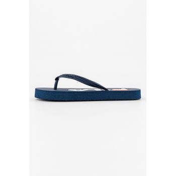 Papuci flip-flop cu model uni Troy