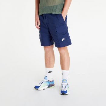 Nike Sportswear Essentials Woven Unlined Utility Shorts Midnight Navy/ White