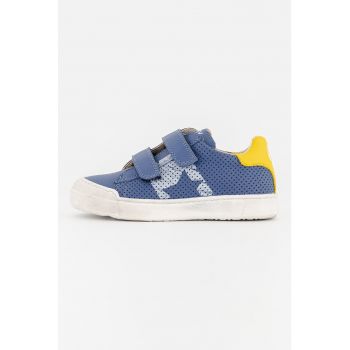Pantofi de piele cu velcro Pantofi de piele cu velcro