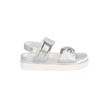 Sandale flatform cu strasuri