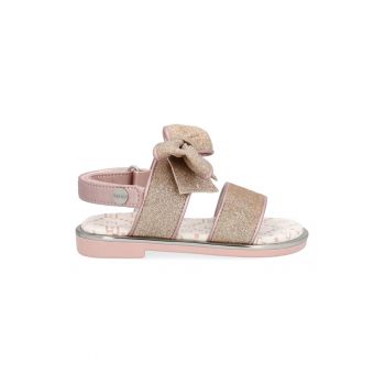 Sandale slingback cu aspect stralucitor ieftine