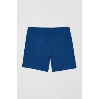 OVS pantaloni scurti de baie copii culoarea albastru marin