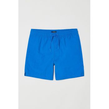 OVS pantaloni scurti de baie copii culoarea albastru marin