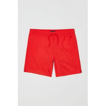 OVS pantaloni scurti de baie copii culoarea rosu