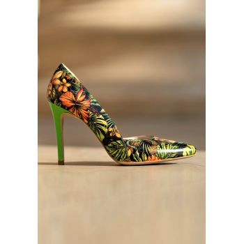 Pantofi D'Orsay de piele Cher
