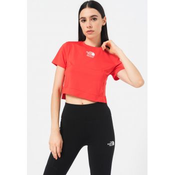 Tricou crop pentru drumetii Glacier