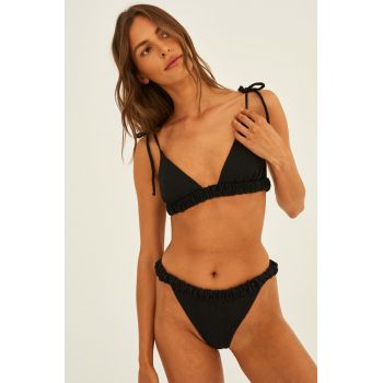 Undress Code sutien de baie culoarea negru, cupa usor rigidizata de firma original