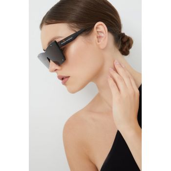 Alexander McQueen ochelari de soare femei, culoarea maro de firma originali