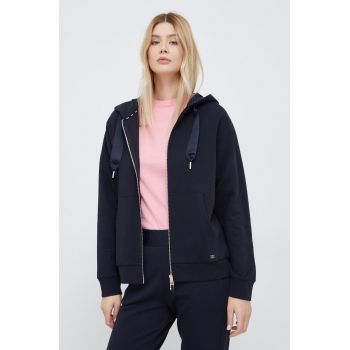 Joop! bluza femei, culoarea albastru marin, neted