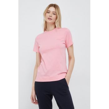 Joop! tricou din bumbac culoarea portocaliu
