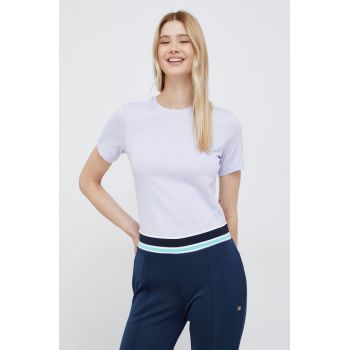Joop! tricou din bumbac culoarea violet