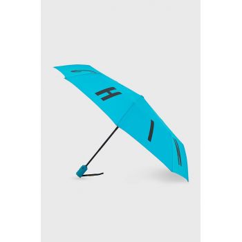 Moschino umbrela culoarea turcoaz de firma originala