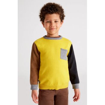 Mayoral pulover copii culoarea galben, light