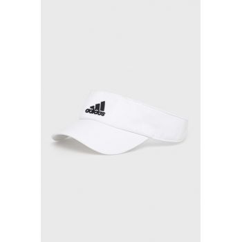 adidas Performance sapca cozoroc HA5541 culoarea alb, cu imprimeu