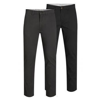 Jack & Jones - Set de pantaloni chino slim fit Marco - 2 perechi
