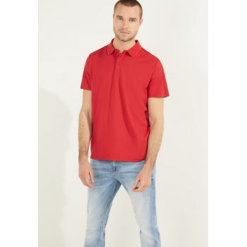 Tricou polo din material pique