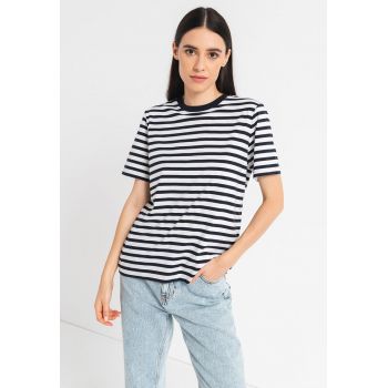 Tricou relaxed fit de bumbac organic