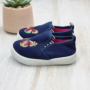 Espadrile Fata Bleumarin Beverly