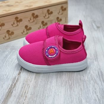 Espadrile Fata Fucsia Cu Arici Aiden