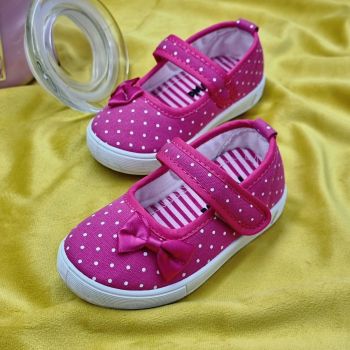 Espadrile Fata Fucsia Cu Arici Camelia