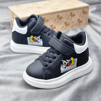 Sneakersi Copii Cu Arici Negri Astraea Sneakersi Copii Cu Arici Negri Astraea