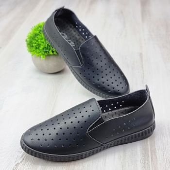 Espadrile Dama Negre Nastya la reducere