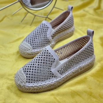 Espadrile Fata Bej Carla