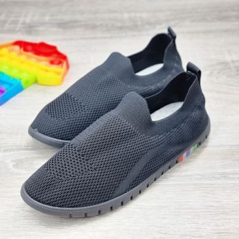 Espadrile Negre Textil Damian