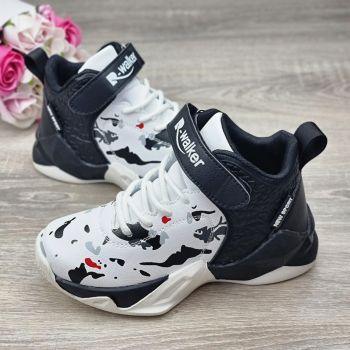 Sneakersi Baiat Albi Cu Siret Si Arici Cory Sneakersi Baiat Albi Cu Siret Si Arici Cory