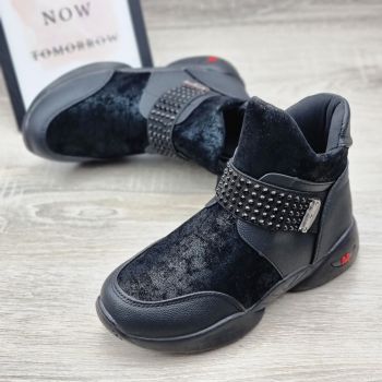 Sneakersi Fata Negri Cu Arici Edita Sneakersi Fata Negri Cu Arici Edita