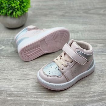 Sneakersi Fata Roz/Gri Cu Arici Catina Sneakersi Fata Roz/Gri Cu Arici Catina