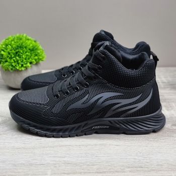 Sneakersi Barbat Negri Cu Siret Merlin Sneakersi Barbat Negri Cu Siret Merlin