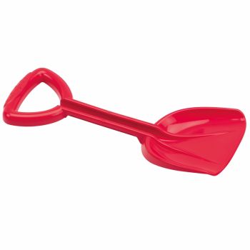 Lopata din plastic pentru copii cu maner Ecoiffier 32 cm Rosie