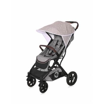 Copertina pentru carucior model universal Grey Beige Stars ieftin