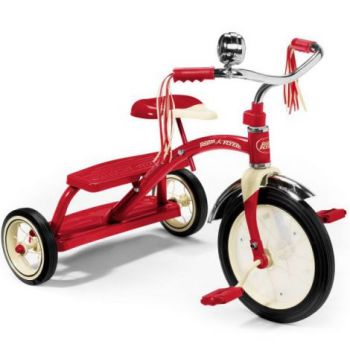 Tricicleta Radio Flyer Classic Red Dual Deck, 2-5 ani la reducere