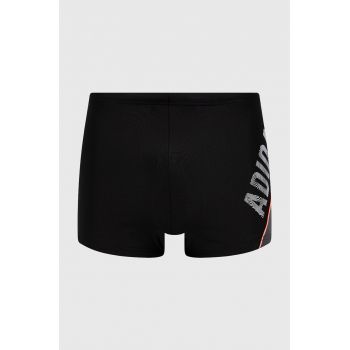 adidas Performance costum de baie Wording culoarea negru