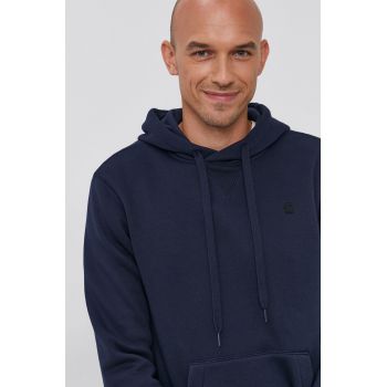 G-Star Raw bluza x Sofi Tukker barbati, culoarea albastru marin, cu glugă, neted