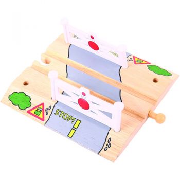 Set de Joaca BigJigs Toys Trecere la Nivel cu Calea Ferata