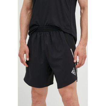 adidas Performance pantaloni scurți de alergare Designed 4 Running barbati, culoarea negru