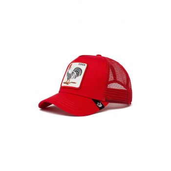 Goorin Bros șapcă culoarea rosu, cu imprimeu de firma originala