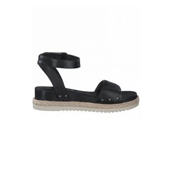 Sandale-espadrile de piele Sandale-espadrile de piele
