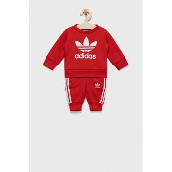 adidas Originals trening copii culoarea rosu