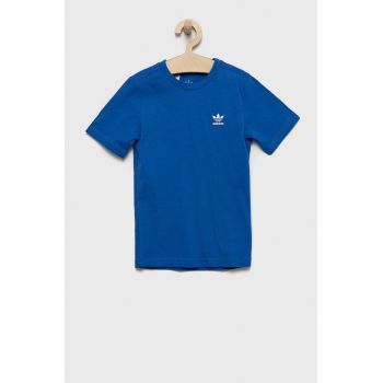 adidas Originals tricou de bumbac pentru copii neted