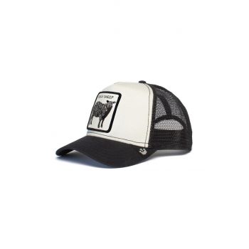 Goorin Bros șapcă culoarea alb, cu imprimeu de firma originala