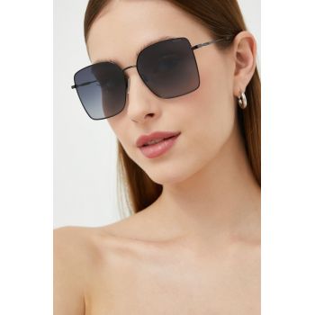 HUGO ochelari de soare femei, culoarea negru HUGO ochelari de soare femei, culoarea negru