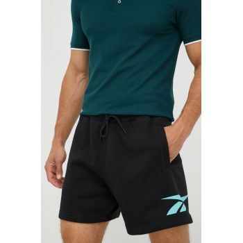 Reebok Classic pantaloni scurti barbati, culoarea negru de firma originali